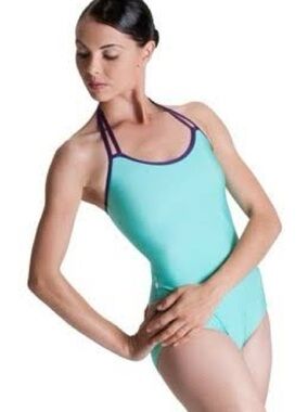 Yumiko Lena, Turquoise with Purple Trim